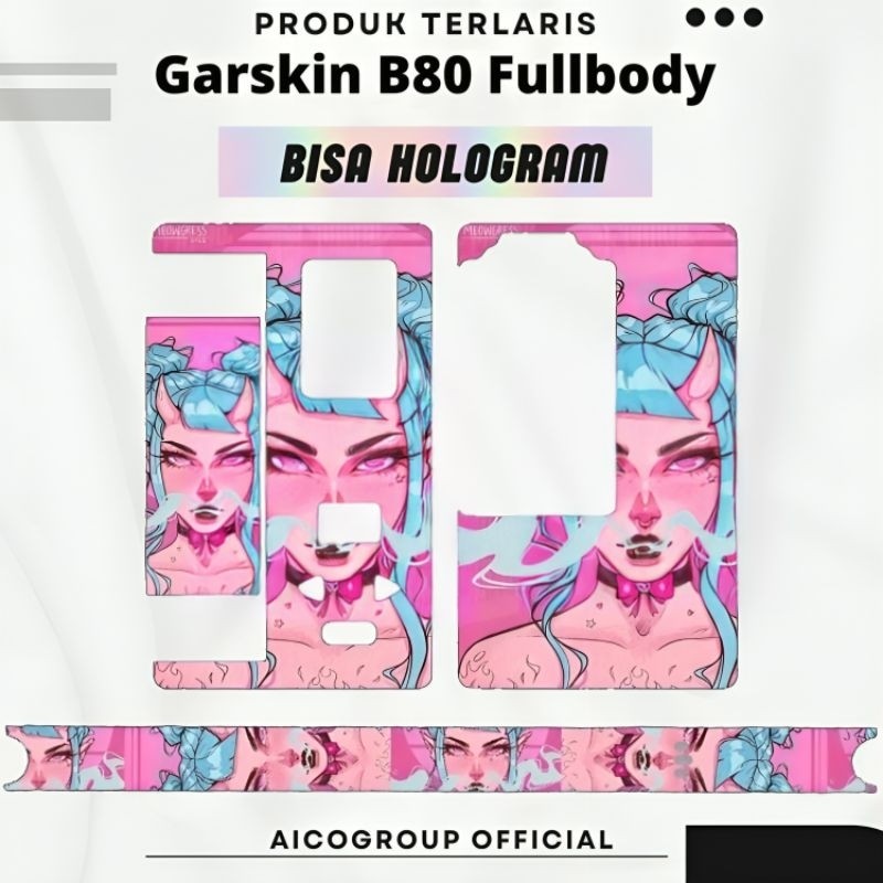 

Stiker Cinta B80 Quantac Non Hologram 12 Garskin Label Custom Fullbody Presisi Bisa COD