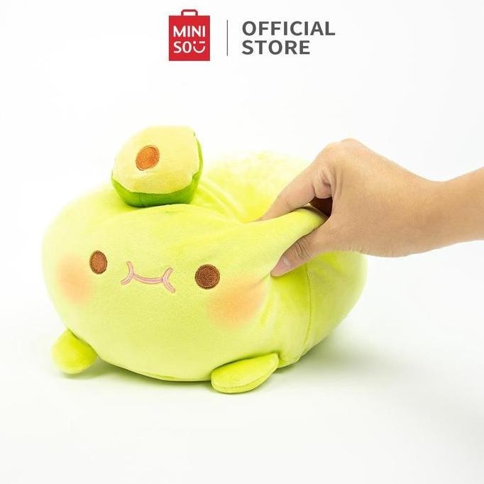 Miniso Boneka Lucu Udang Alpukat Bantal Boneka Plush Toy Mainan Mewah Anak Boneka Mewah Bantal Maina