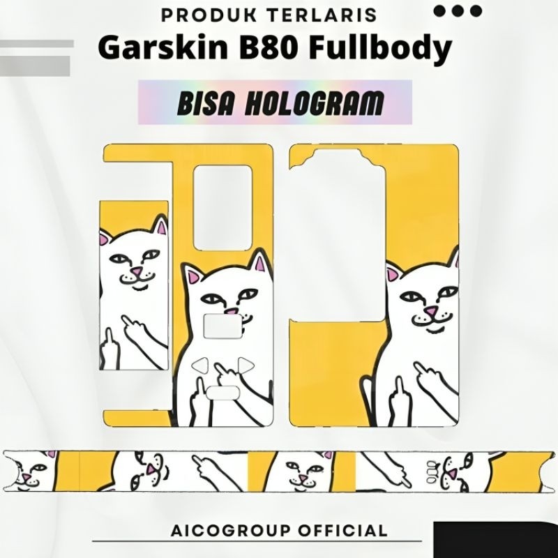 

Stiker Cinta B80 Quantac Non Hologram 5 Garskin Label Custom Fullbody Presisi Bisa COD