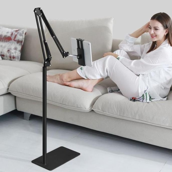 Lazypod Smartphone Tablet Stand Bracket Adjustable 360 Degree 140Cm