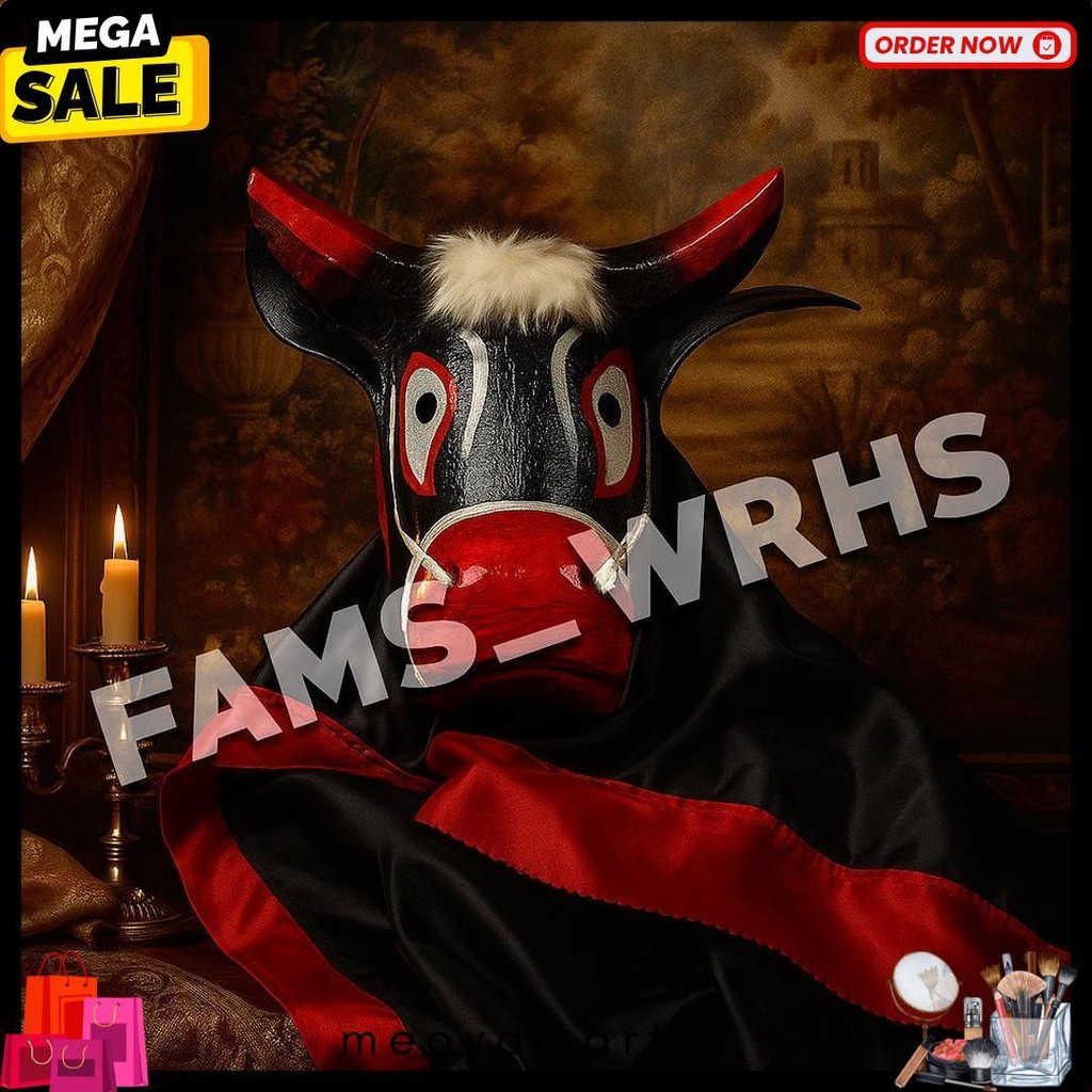 Bantengan Anak Plus Kain Mainan Viral Bantengan Mberot Banteng Suro Mberot