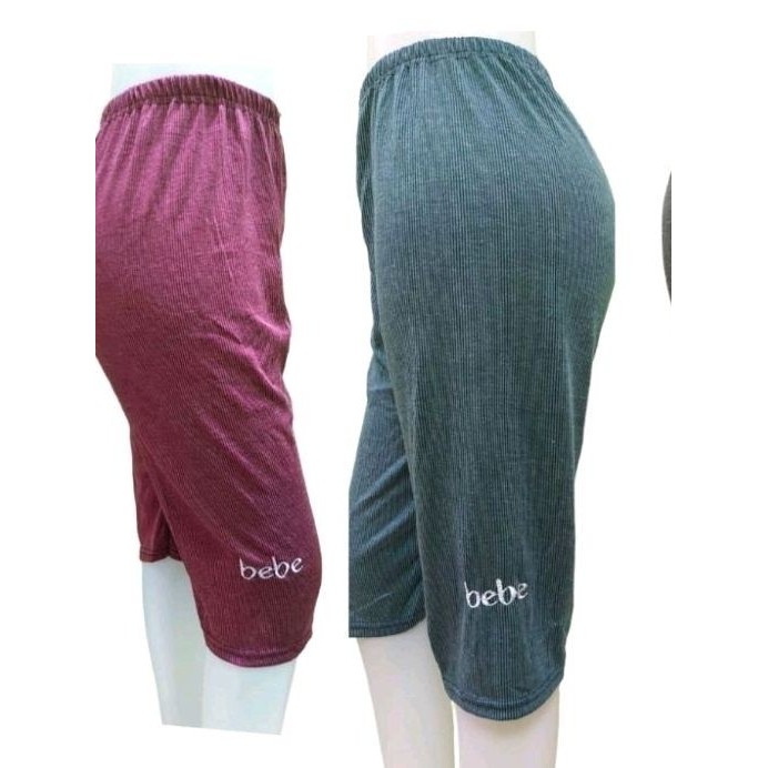 Legging Pendek 7/8 Bebe Celana Pendek Wanita Bebe Teresa