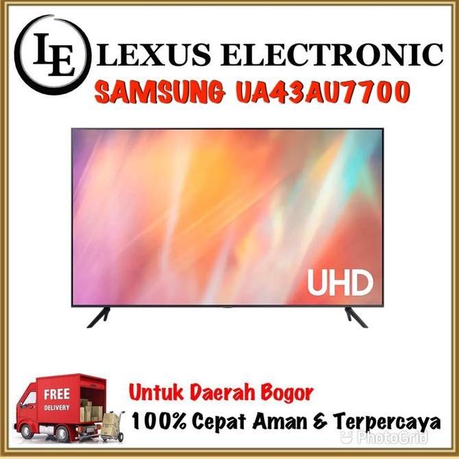 NEW SAMSUNG LED SMART TV 4K 43 INCH | UA43AU7700 | 43UA7700 | AU7700 | UHD