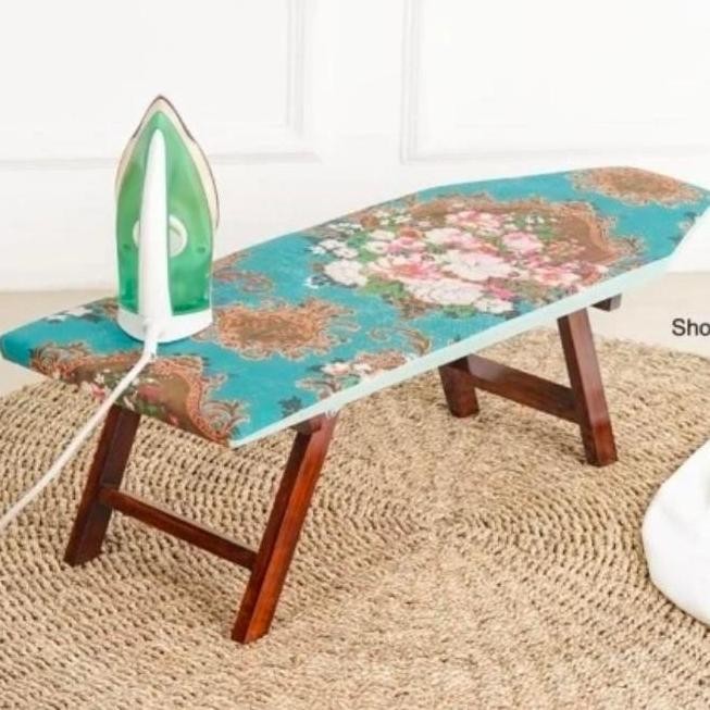 MEJA SETRIKA LESEHAN / MEJA GOSOK DUDUK LESEHAN