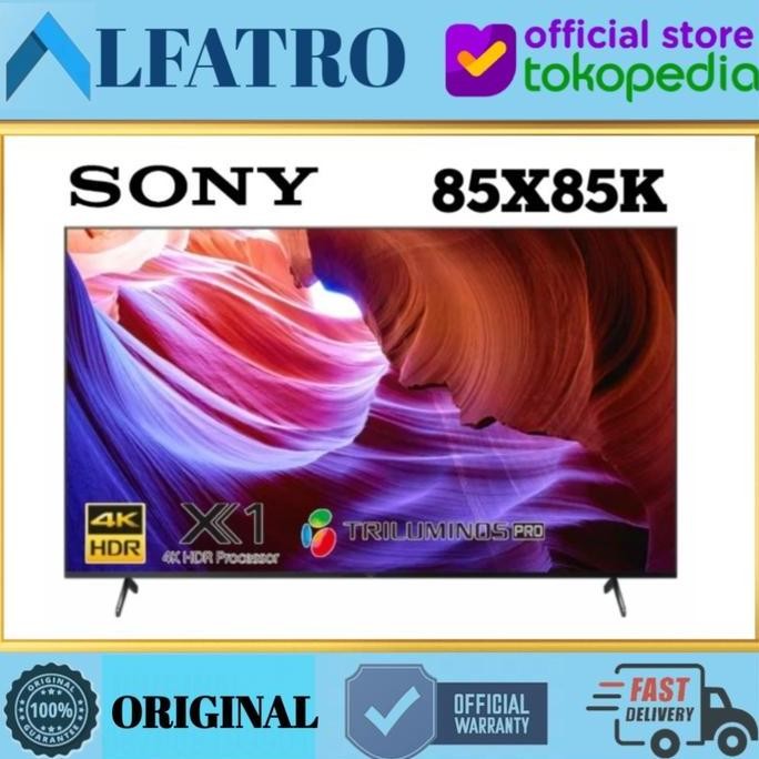 TERMURAH - SONY BRAVIA KD85X85K UHD 4K KD-85X85K GOOGLE TV 85X85K ANDROID 85X85J