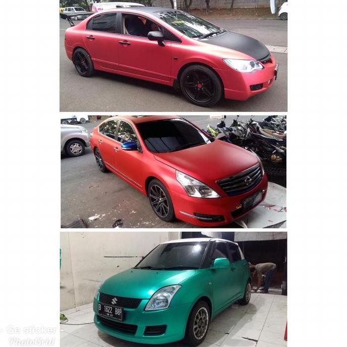 

Sticker / Stiker Matte Chrome / Satin 152Cm