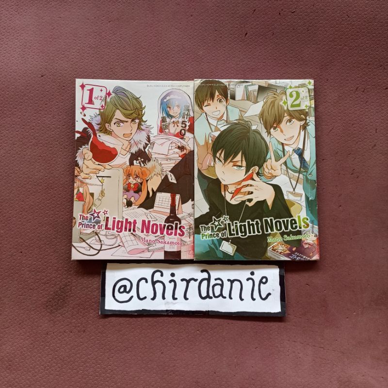 Komik THE PRINCE OF LIGHT NOVEL - Mano Sakamoto 1-2 Tamat