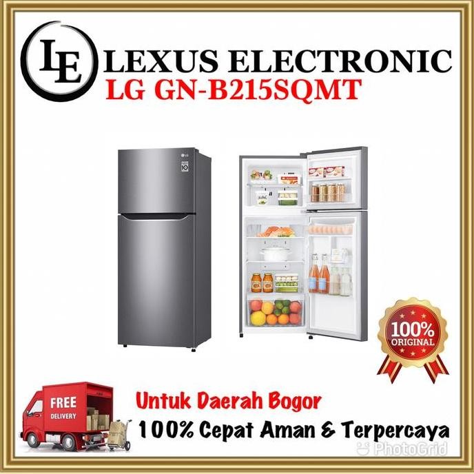 TERMURAH - PROMO MURAH KULKAS LG | GN-B215SQMT | GN B215SQMT | LG SMART INVERTER
