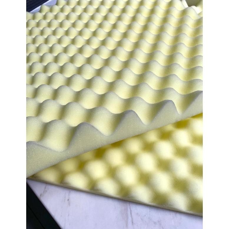 Busa telur anti api peredam suara 200x120cm (egg foam sound proof) Density 25/27/30/32 peredam suara