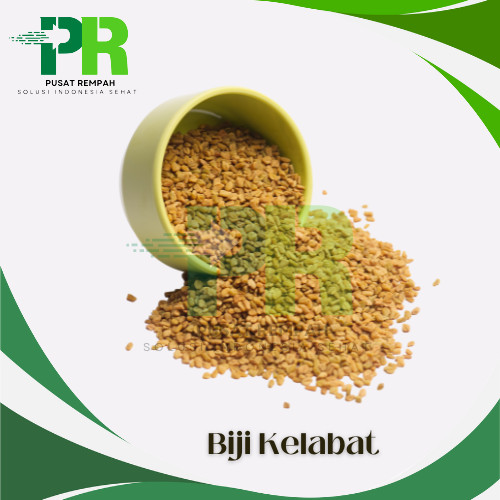 

1kg Halba Biji Kelabat Alami Fanugreek Seed Premium / Bumbu Pelengkap Masakan Hulbah Biji Klabet Methi Seed 1 Kilogram Pusatrempah