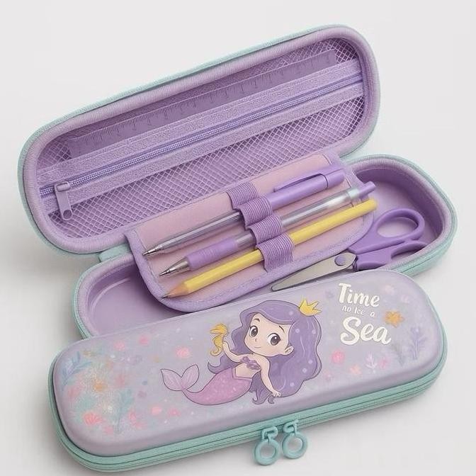 

TERMURAH - Scoop Tempat Pensil / Pencil Case Mermaid Glitter 68351200