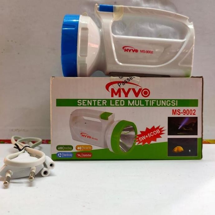 Bst Ready Senter Tangan Led Multifungsi Myvo Ms 9002/ Bestlife Bl-Fw112 Best Seller
