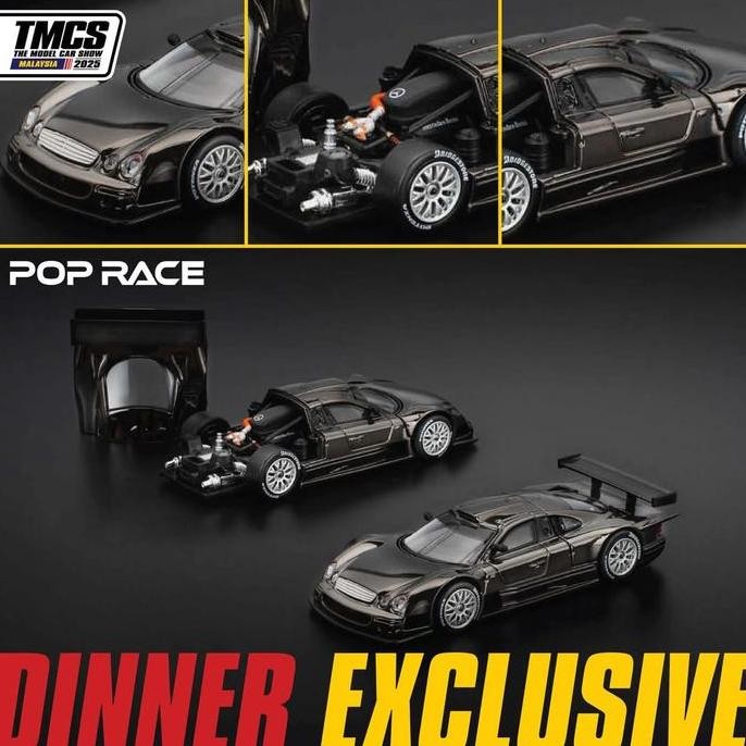 TMCS25 X Pop Race Dinner Exclusive MERCEDES-BENZ CLK AMG GTR Limited 300pcs