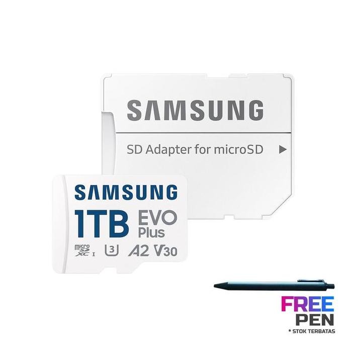 BEBAS ONGKIR - Samsung EVO Plus microSD 1TB 160MB/s for Handphone