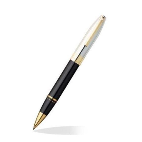 

TERMURAH - Sheaffer Legacy Black Lacquer Palladium Gold Trim Rollerball Pen