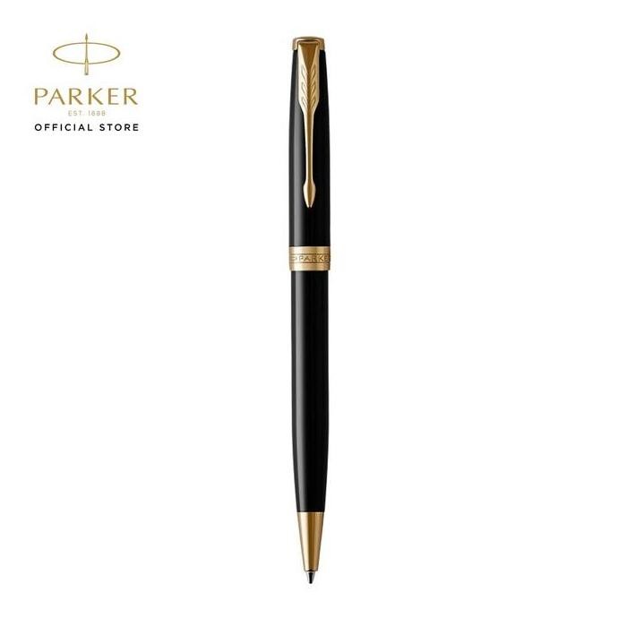 

TERBARU - Parker Sonnet Black Gold Trim Ballpoint