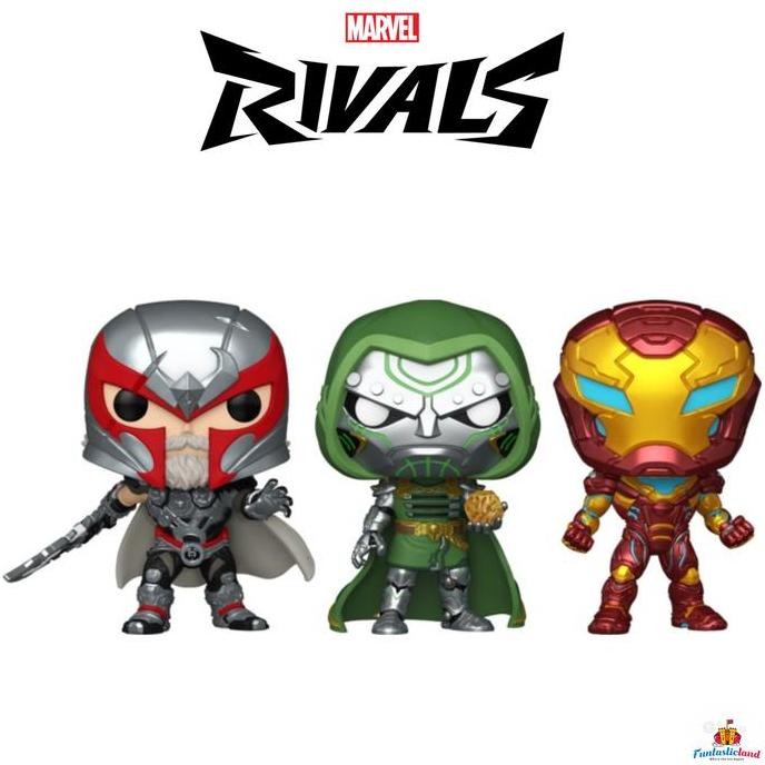 Funko Pop Set Promotion Marvel Rivals Team Up Pop - (Set Bundle 3pcs)