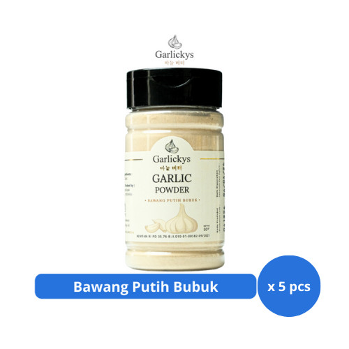 

GARLICKYS Bawang Putih Bubuk Premium Quality 50gr x 5 pcs