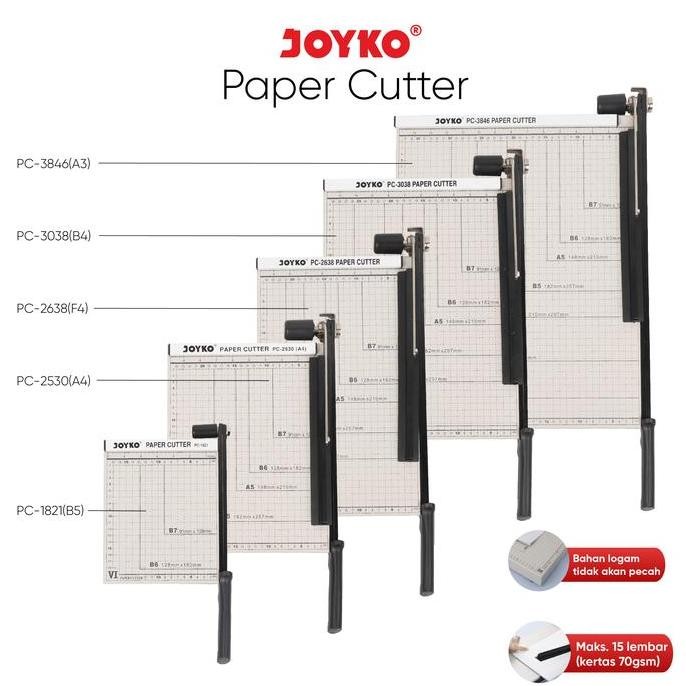 

Pemotong Kertas Paper Cutter Joyko HM