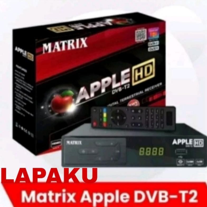 Receiver Stb Matrix Apple Merah Tv Digital