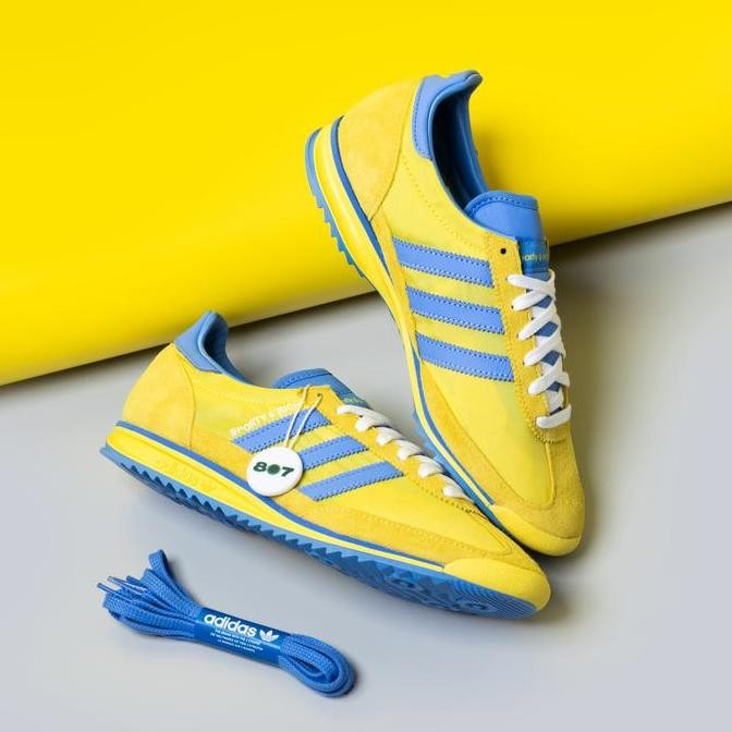 Adidas Sl 72 Og Sporty & Rich Sweden Alternate Yellow Blue