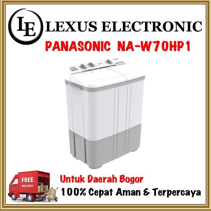 MESIN CUCI 2 TABUNG 7KG NA-W70HP1 NAW70 PANASONIC MESIN CUCI 7KG