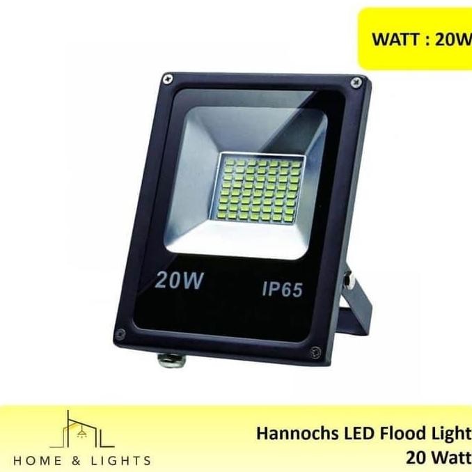 TERBARU - Lampu Sorot Flood Light Hannochs Billboard 20W 20 watt