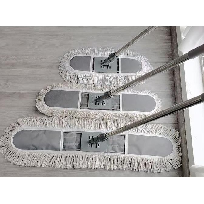 Refill Lobby Duster Abu-Putih Sapu Lobby Mop Pel Lobby Lantai Allshop