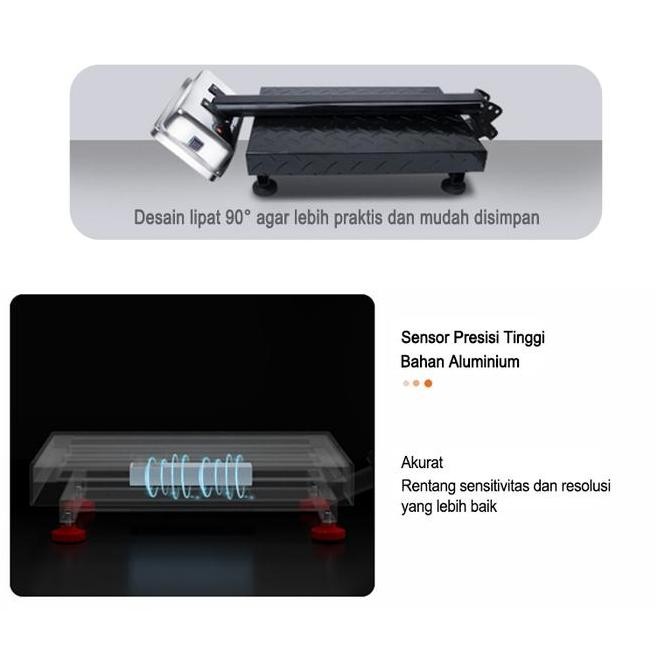 Timbangan Duduk Digital Lipat 150Kg/Timbangan Elektrik/Timbangan Elektrik Portabel/Timbangan Produk 