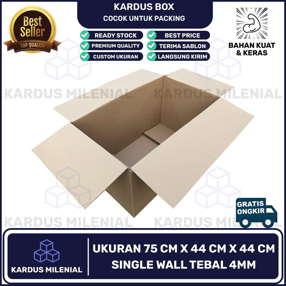 

Sale Kardus Besar Jumbo Packing 75X44X44 Cocok Untuk Pindahan Rumah/Kantor Gr-8