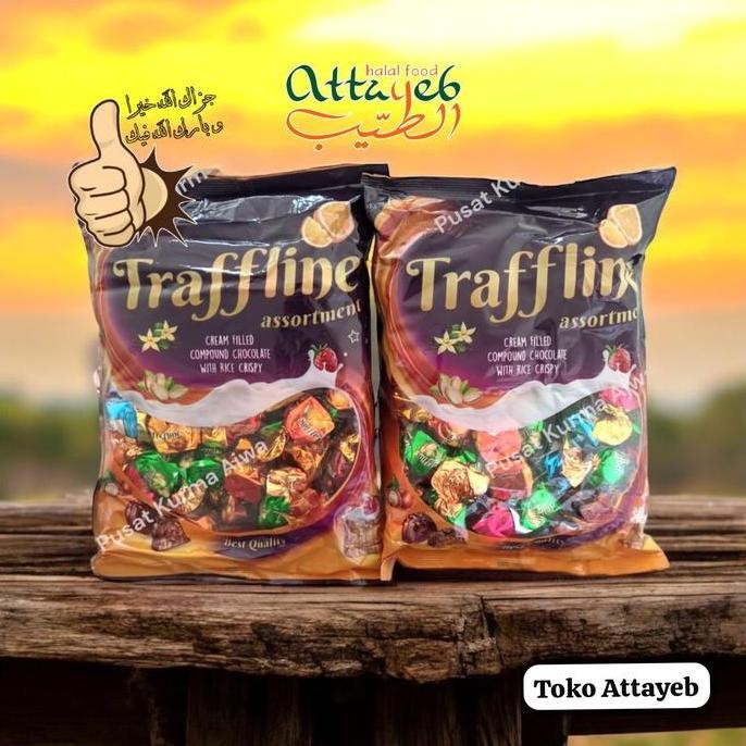 

Coklat Turkey Mix 1kg Traffline Assortment Kemasan Original Turki Chocolate With Rice Crispy Paling Enak