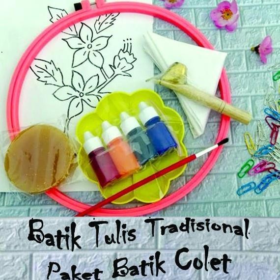 

Promo Paket Alat dan Bahan Batik Tulis Tradisional Sampai Colet Lengkap - Kerajinan Tangan DIY COD
