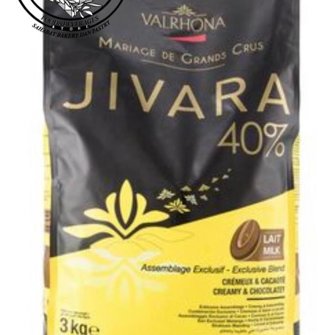 

Clerance Sale" JIVARA 40% Milk Chocolate 3kg