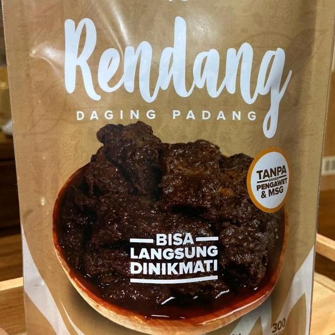 

[PAMASAK RANTAU]Rendang Daging Sapi Siap Saji 1Kg