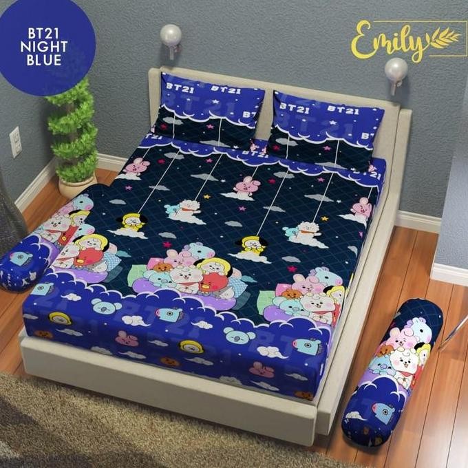SPREI MOTIF BT21 / SPREI KARAKTER MOTIF KARTUN BT21 / SPREI BTS CS