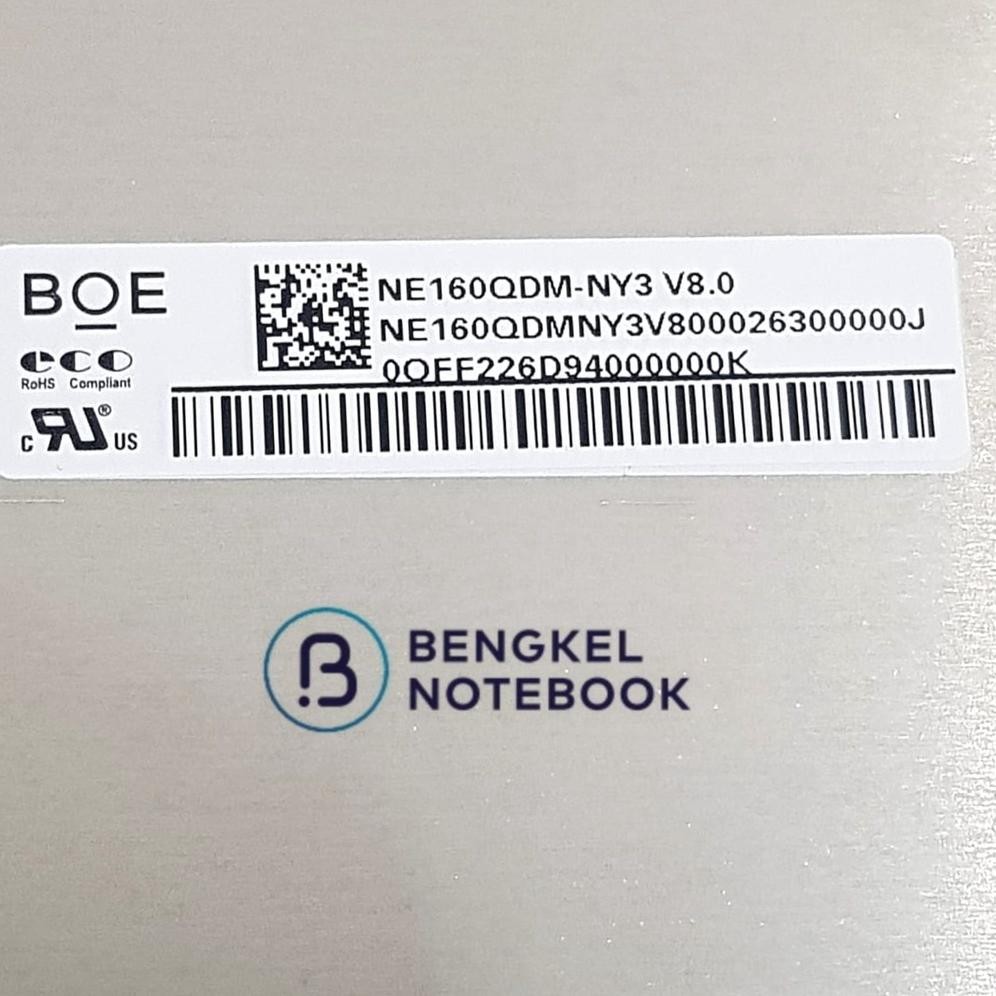 Lcd 16.0" Ne160Qdm-Ny3 Ne160Qdm-Ny9 Ne160Qdm-Ny1 V8.0 165Hz B160Qan02.Q Mng007Da1-6 Asus Rog Zephyru