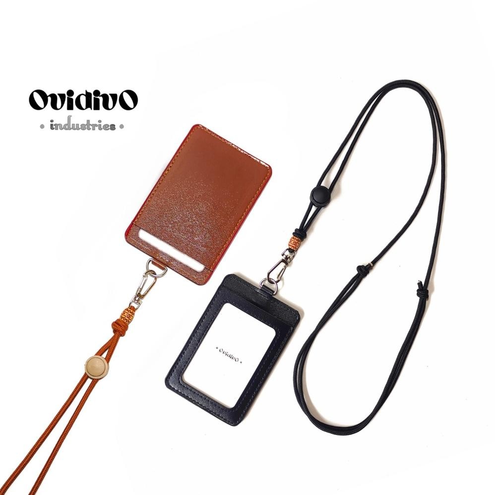 

Berkualitas Lanyard Id Card Holder Name Tag 2 Slot Rotary Promo