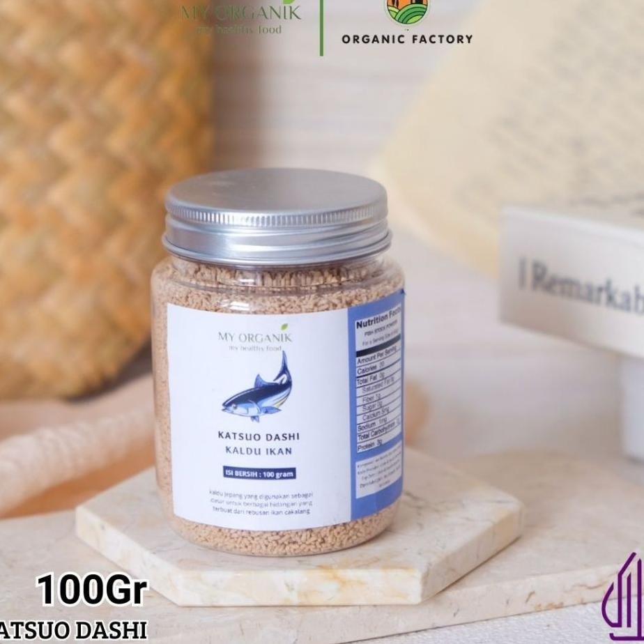 

My Organik Katsuo Dashi Kaldu Ikan Ramen Udon Halal Non Msg
