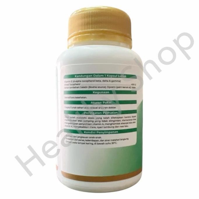 Nutracare Vitamin E With Mixed Tocopherol 400 Iu