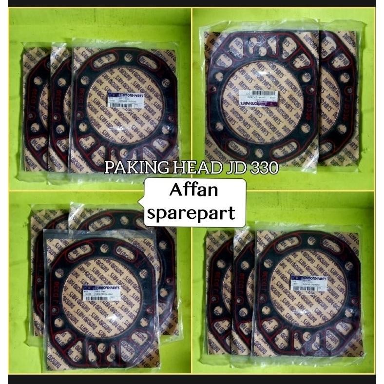 PAKING HEAD JD 330 / PAKING KOP JD 330 / GASKET HEAD JD 330 UNTUK MESIN JIANGDONG aSt