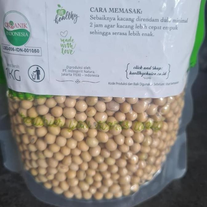 

Kacang Kedelai Organik 1 Kg ( Organic Soy Bean ) - Healthy Choice
