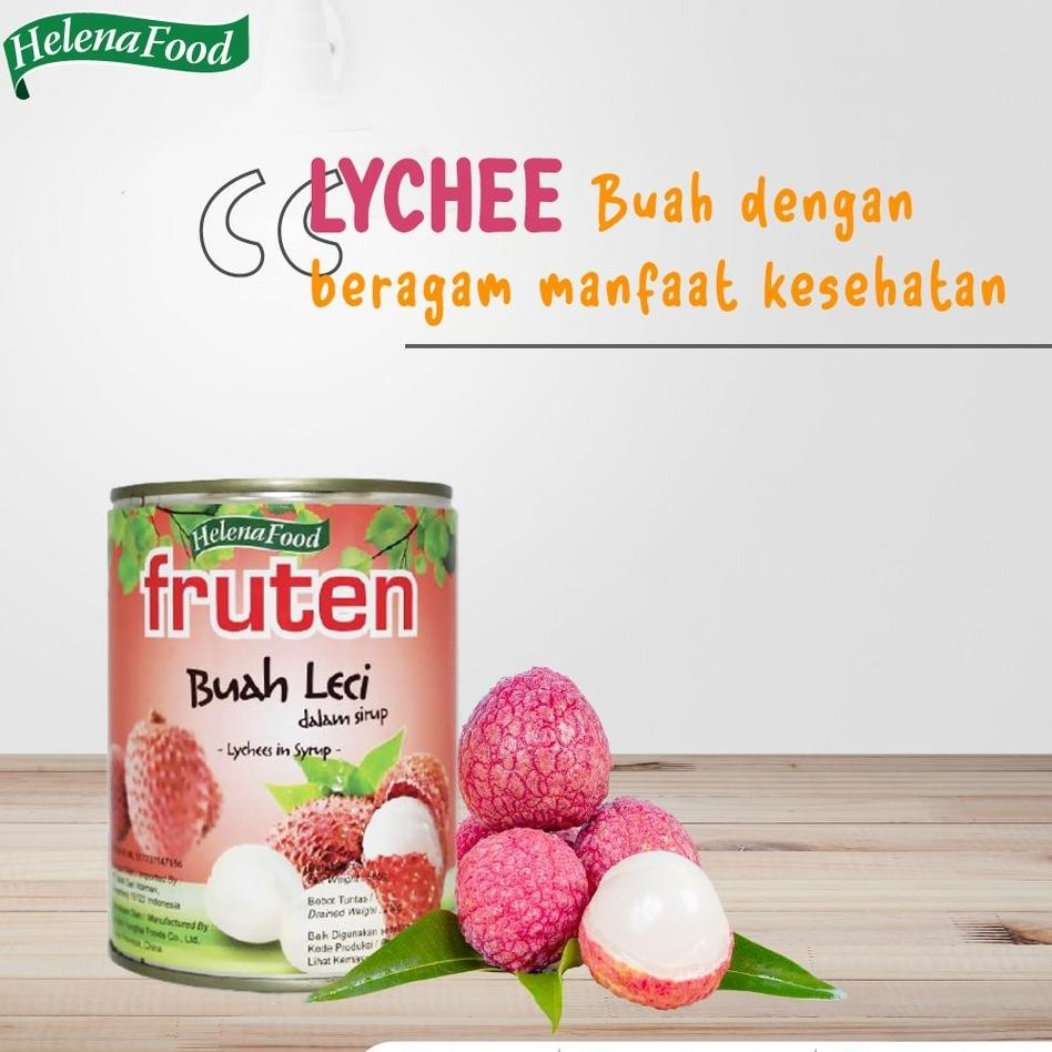 

TU26 qw-7 Buah Leci KALENG Fruten Buah Leci Kemasan Kaleng/Lychees in Syrup/565 Gr Berkualitas Terlaris
