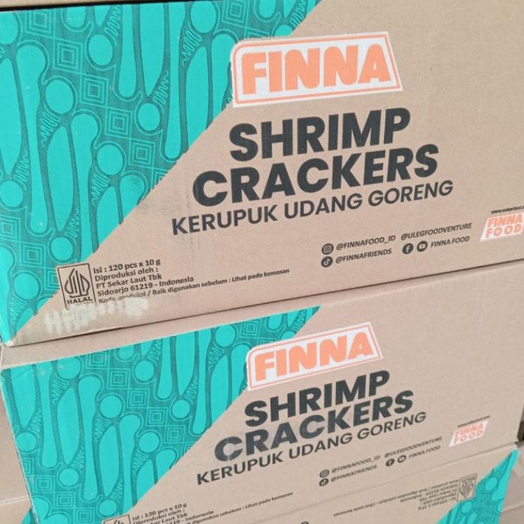 

Kerupuk Krupuk Udang Matang Finna Fina 10Gr 10 Gram Untuk Catering Sna Makanan Sedus 1 Dus Isi 120 Pa