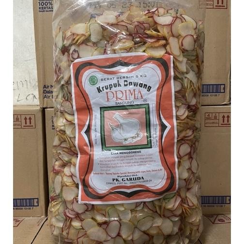 

Krupuk Bawang Merk Prima 5Kg