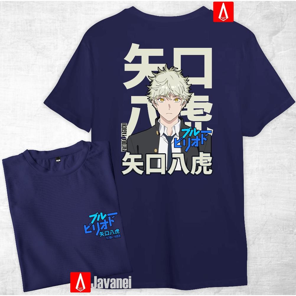 Promo Kaos Anime Yatora Yaguchi Blue Period Cotton Combed 30S Premium