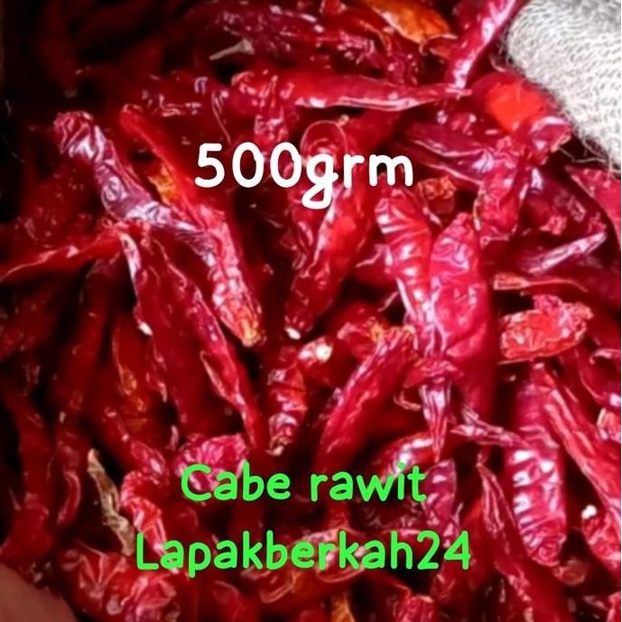 

JH8 ( 500grm )CABE RAWIT TEJA /CAPLAK KERING TANPA TANGKAI SUPER PEDAS COCOK UNTUK BUMBU MAKNAN PEDAS Alami Merah Cabai