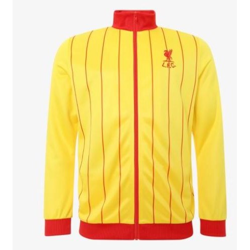 Jaket Liverpool Original Lfc Retro 1982 Away Track Jacket, Official Co