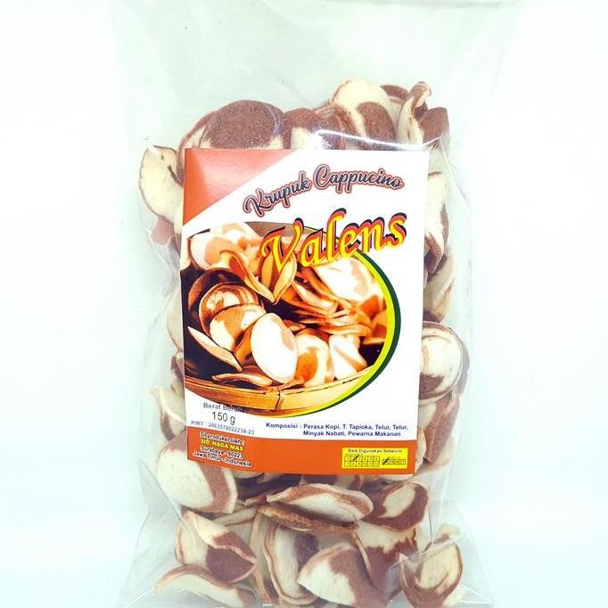

/////] VALENS KRUPUK CAPUCINO 150gr | KERUPUK KERIPIK KRIPIK CAPUCINO MANIS