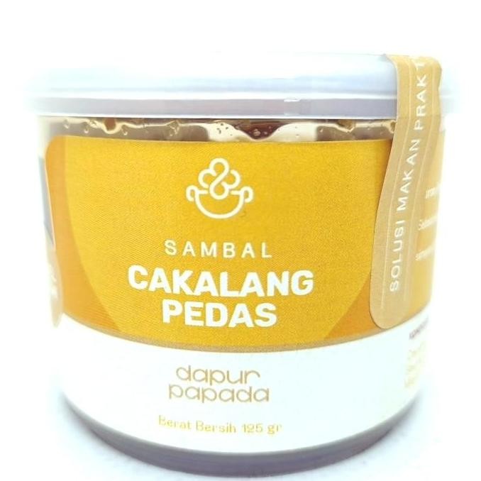 

:::::::] DAPUR PAPADA SAMBAL CAKALANG 125gr | SAMBEL IKAN PEDAS MANADO