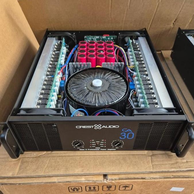 POWER AMPLIFIER CREST AUDIO CA30/CA 30 BODY PANJANG ORIGINAL DAN TERPERCAYA